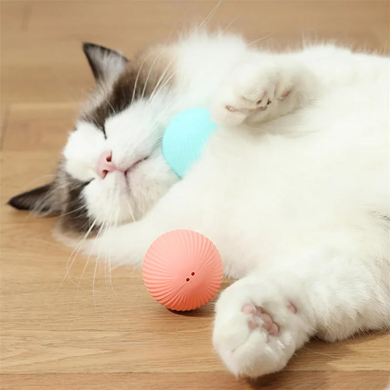 Smart Dog Toy Ball Electronic Interactive Pet Toy Moving Ball USB Automatic Moving Bouncing for Puppy Birthday Gift Cat Products